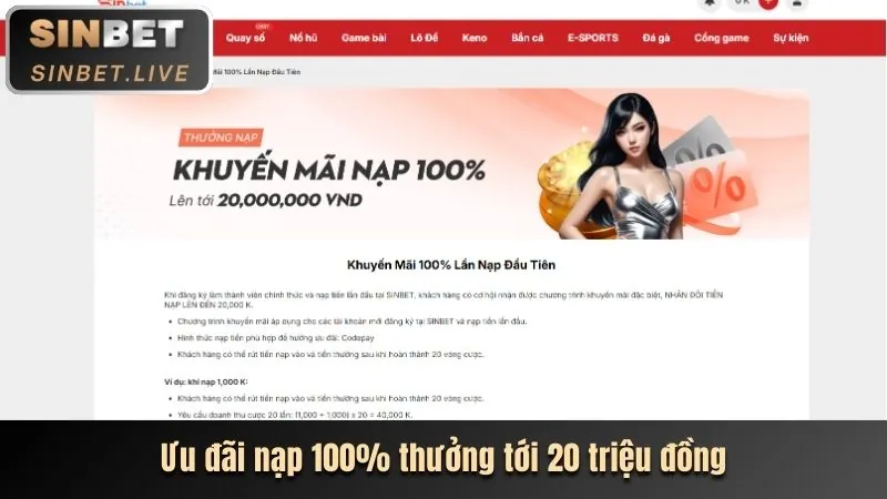 Thưởng nạp lại hàng ngày/tuần tại hcm666